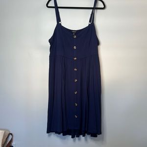 Navy blue dress